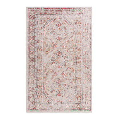 Maval Beige Washable Area Rug