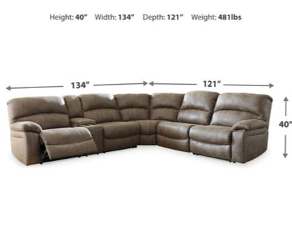 Segburg 4-Piece Power Reclining Sectional