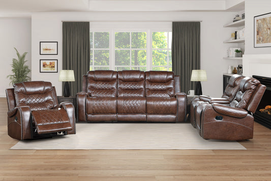 Putnam  Recliningd Sofa set