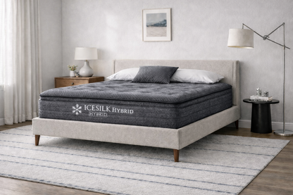 IceSilk Eurotop Hybrid Mattress