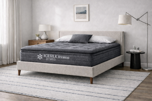 IceSilk Eurotop Hybrid Mattress