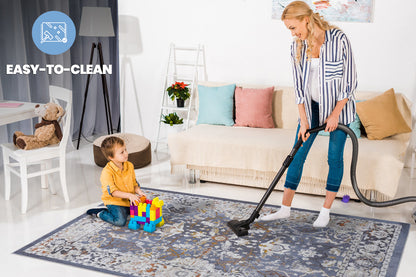 22102A  Paya BLUE Rug