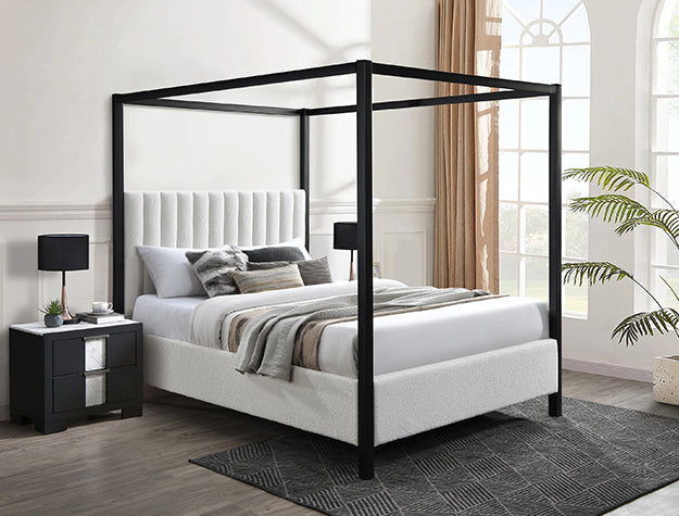 5107WH ADALYN CANOPY BED