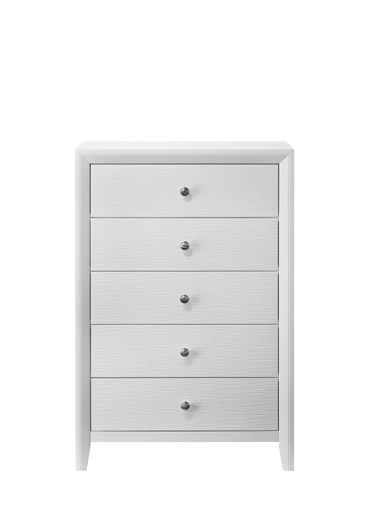 B4710-4 EVAN CHEST WHITE