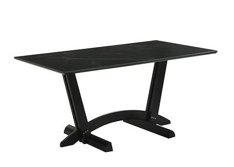 D1400 Nava (Black) 7pcs Dining Set