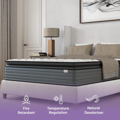 Isabella 14 Inches Hybrid Pillow Top Mattress