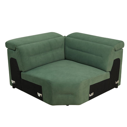 Matrix Pwer  5-Piece  Recliner Sectional