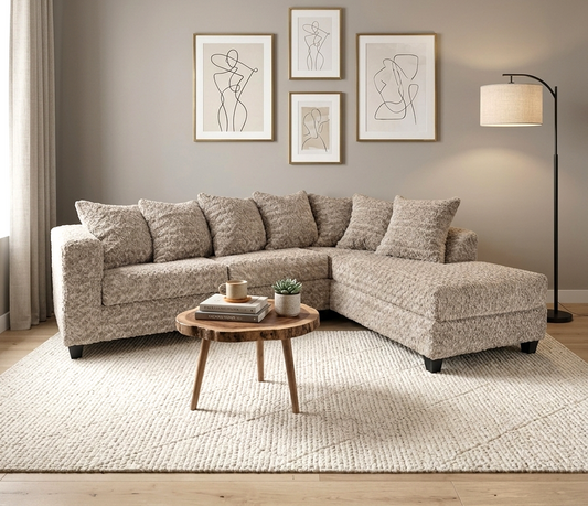 Oslo L-Shaped Sectional – MOCHA