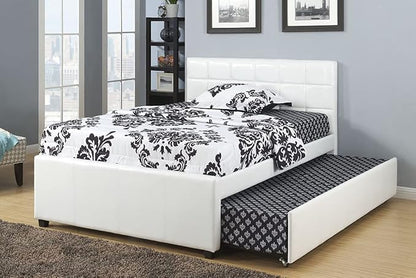 TWIN BED+TWIN TRUNDLE W/ SLATS