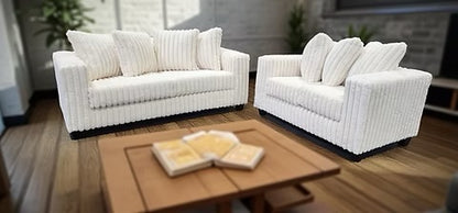 Gia (Ivory)Sofa & Love