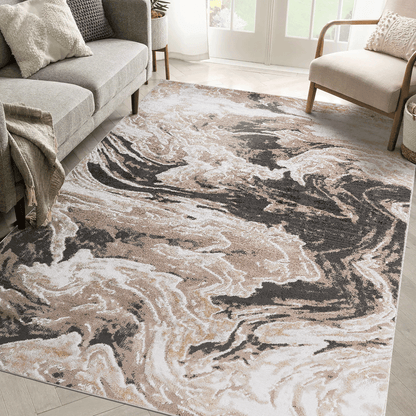 P-22107A-L.BROWN Rug