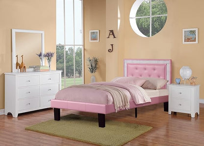 Diamond TWIN BED PINK