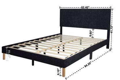 HH205 Platform Bed Frame | Twin & Full | Modern Low-Profile Design