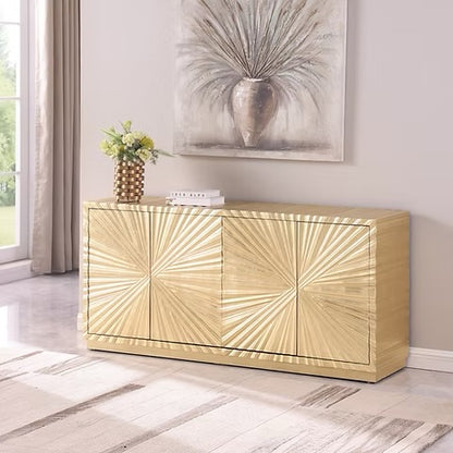 Helios Gold Leaf Console