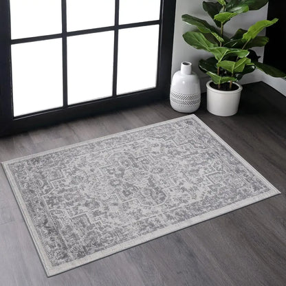 Marfi Silver Runner Area Rug