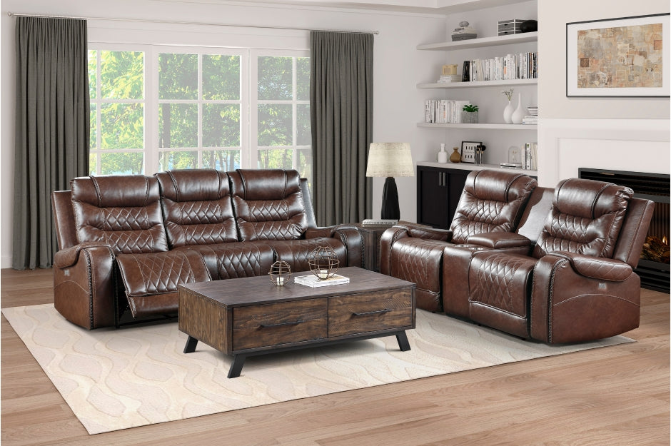 Putnam  Recliningd Sofa set
