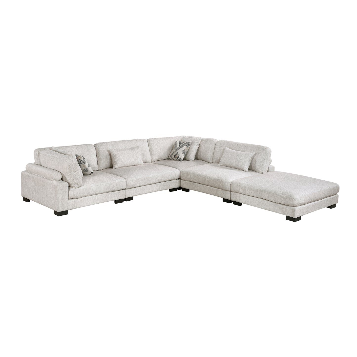 TinleyModular Sectional with Ottoman