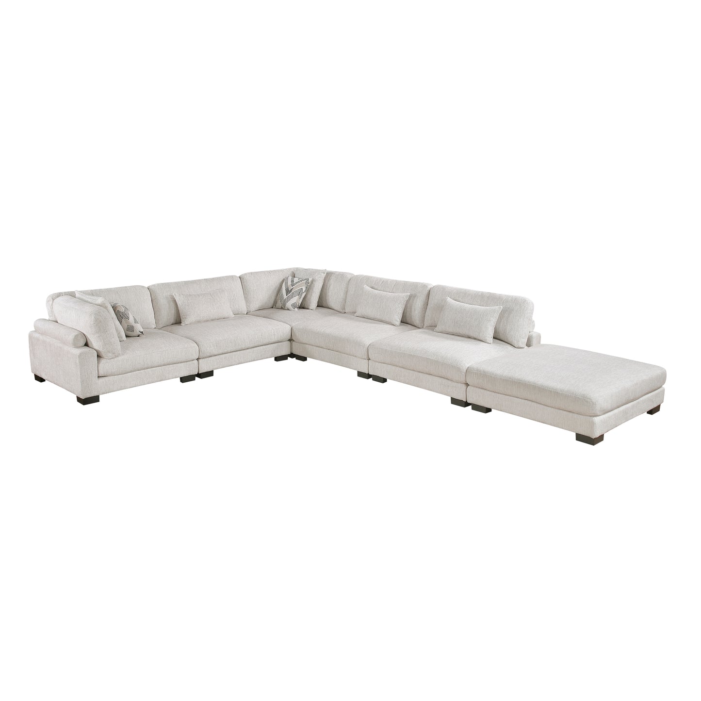 TinleyModular Sectional with Ottoman