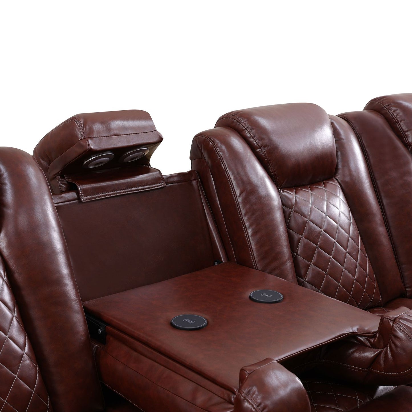James Pwr Recliner  Sectional