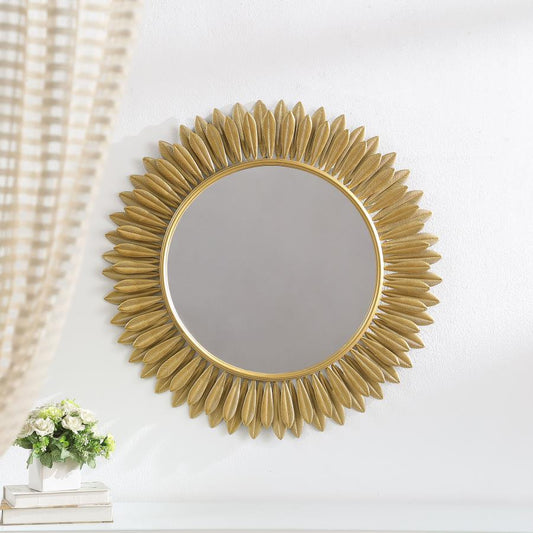 Tuscany  Sunburst Wall Mirror Gold