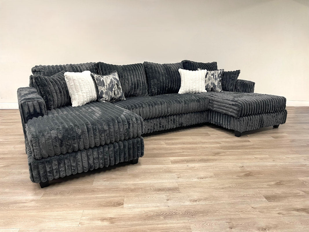 Levy Charcoal Sectional