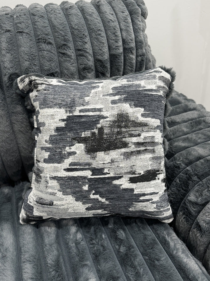 Maverick Collection — Charcoal Corduroy Sofa & Loveseat