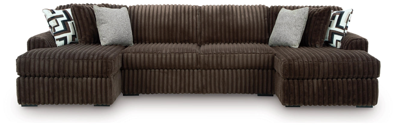 Seccional de 3 piezas Midnight-Madness con chaise longue (fecha de entrega prevista: 6/12/24)