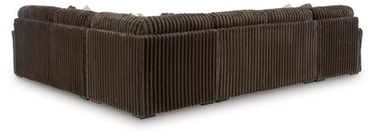 Midnight-Madness  4-Piece Sectional with left Chaise