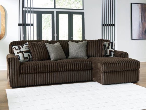 Midnight-Madness 2-Piece Sectional Sofa with Chaise