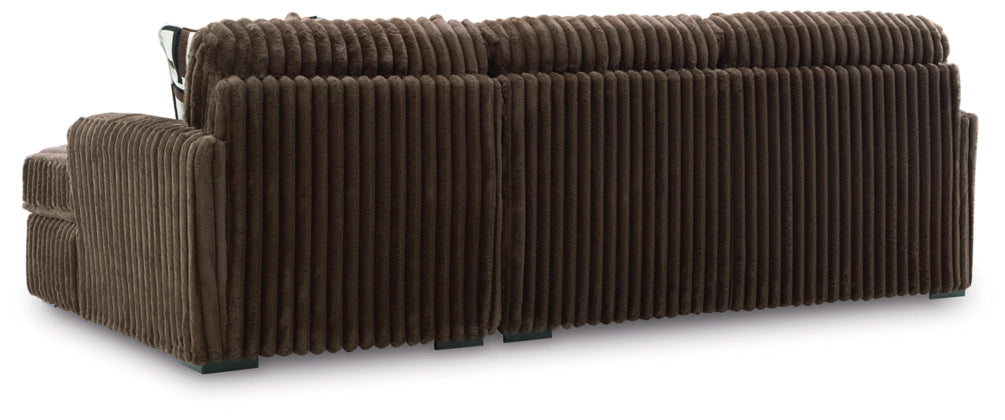 Midnight-Madness 2-Piece Sectional Sofa with Chaise