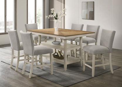 Marton 7-Piece Counter-Height Dining Set