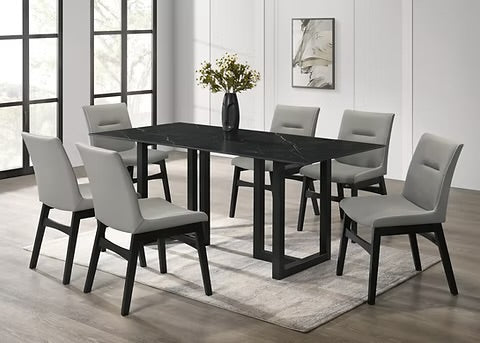 D1476 Farrin 7pcs Dining Set