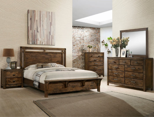 B4810 CURTIS PANEL BED