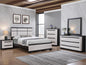 B8162 REMINGTON BEDROOM BLACK/WHITE