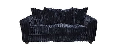 Gia (Black) Sofa & Love