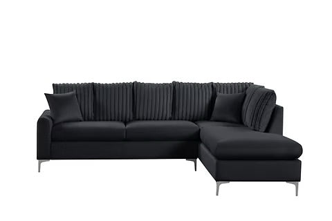 Elina (Black)Sectional