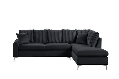 Elina (Black)Sectional