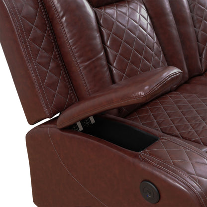 James Pwr Recliner  Sectional
