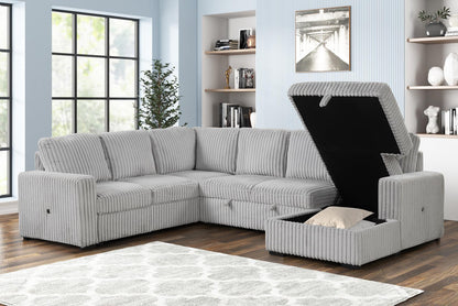 Divine – Grey – Sectional
