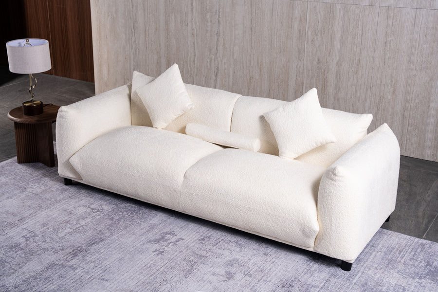 Marshall Cream Boucle Sofa