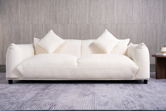 Marshall Cream Boucle Sofa