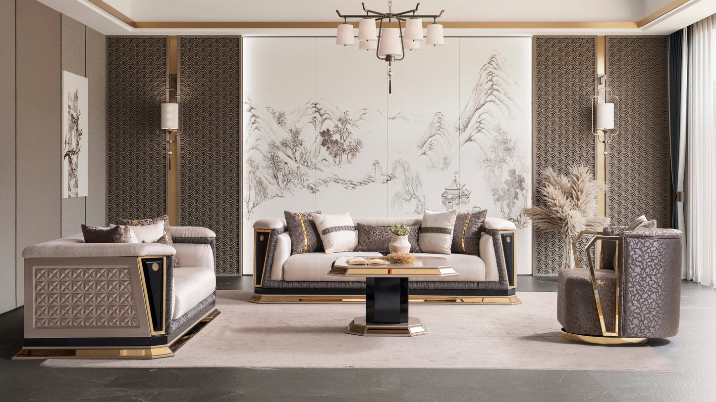 Diamond Collection Sofa Set