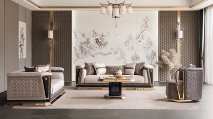 Diamond Collection Sofa Set