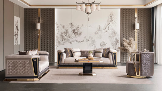 Diamond Collection Sofa Set