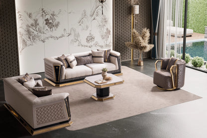 Diamond Collection Sofa Set