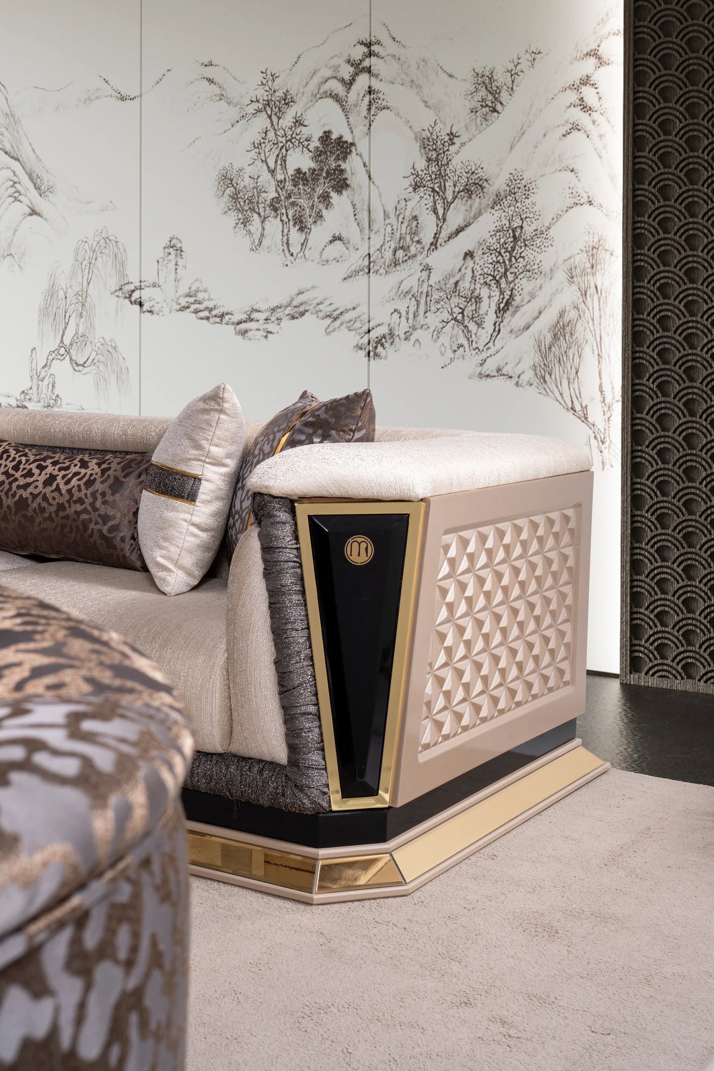 Diamond Collection Sofa Set