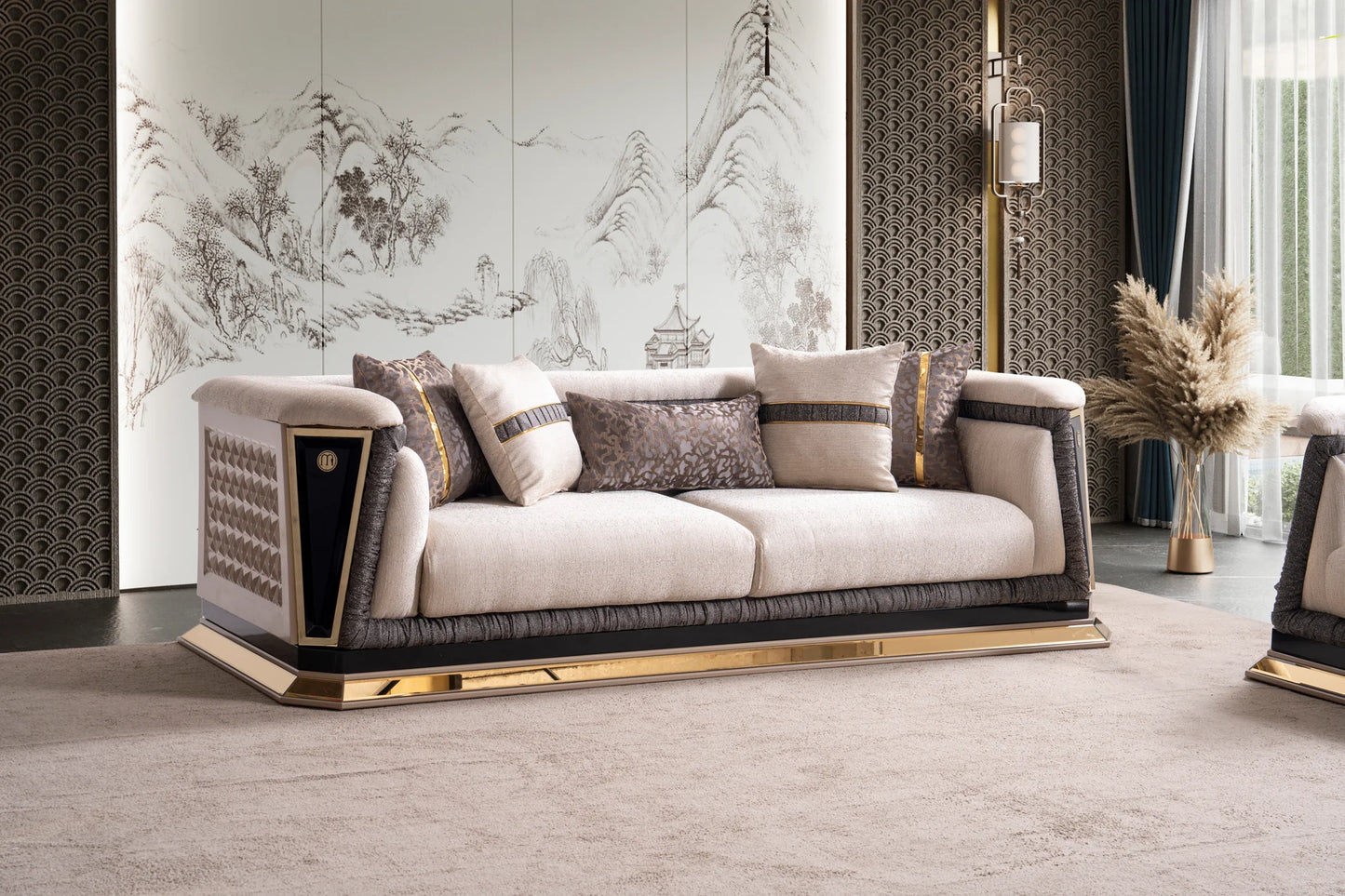 Diamond Collection Sofa Set