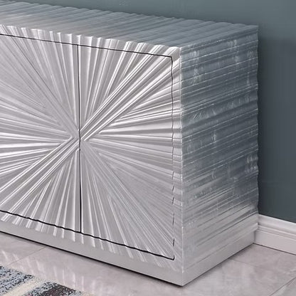 Selene Silver Leaf Console
