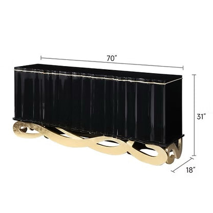 Tessa Console Blk