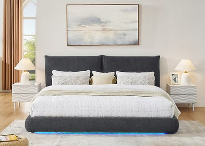 Zima (Grey) bed frame